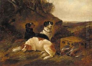 Setters with the day's bag by John Gifford