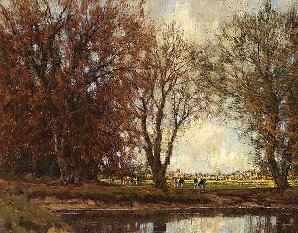 A View Of The Vordense Beek by Arnold Marc Gorter