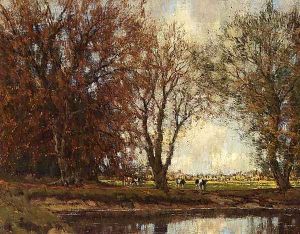 A View Of The Vordense Beek by Arnold Marc Gorter