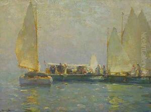 Summer Sailing by Walter Granville-Smith