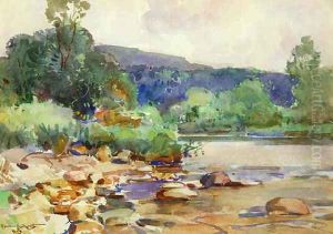 The Bend Pool, 1929 by Walter Granville-Smith