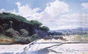 View of the Costa Brava (Paisaje de la Costa Brava) by Baldomer Galofre Gimenez
