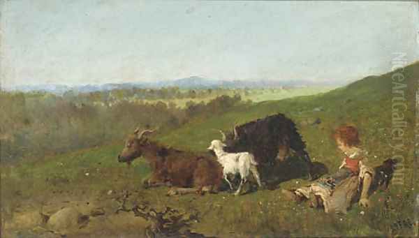 The little goat herder - view 1
