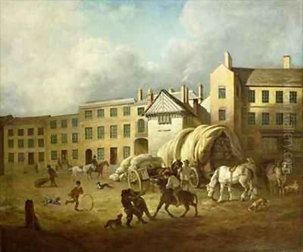 A Town Scene - view 1