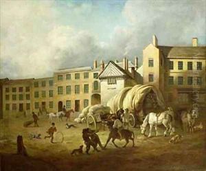 A Town Scene