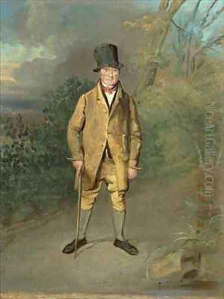 Portrait of a Gardener from Bramham Park Yorkshire - view 1