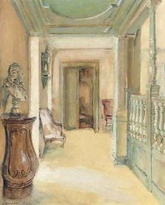 Chateau du Breau a Fontainbleau by Walter Gay