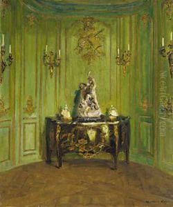 The Green Salon 1912 by Walter Gay