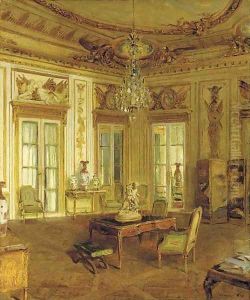 Salon des Aigles, Hotel Crillon, Paris by Walter Gay