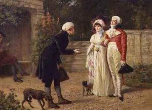 The Beggar by Henry Gillard Glindoni
