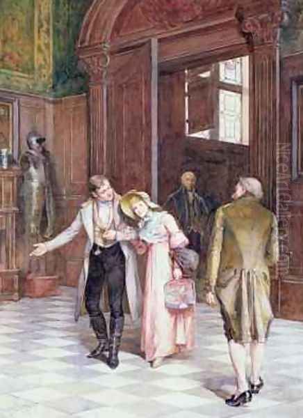 Crossing the Threshold the New Bride - view 1