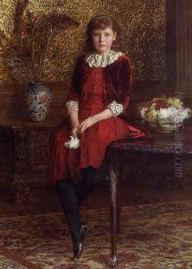 Mabel, Daughter of Charles Galloway by Edward John Gregory