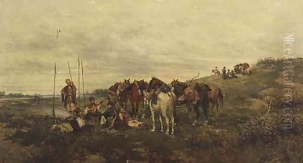 Cossack Encampment - view 1