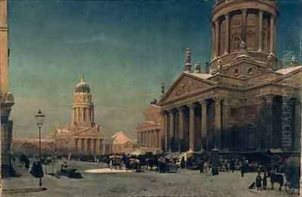 Gendarmenmarkt in Winter - view 1