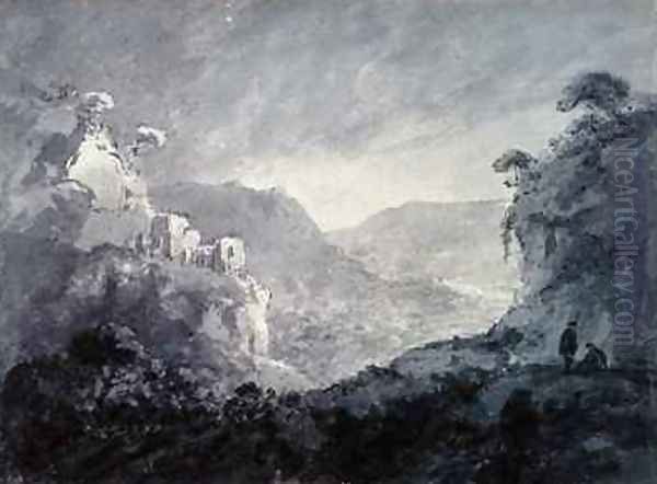 View into a Winding Valley - view 1