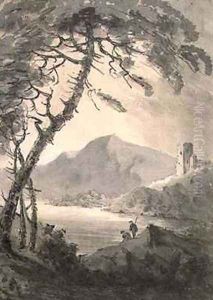 Landscape with Ruined Castle by Rev. William Gilpin