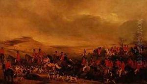 Melton Hunt going to draw Rams headcover by Sir Francis Grant