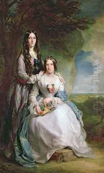 Lady Adeliza Manners and Lady Mary Foley - view 1