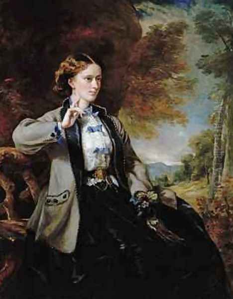 Portrait of the Hon Mrs Meynell Ingram - view 1