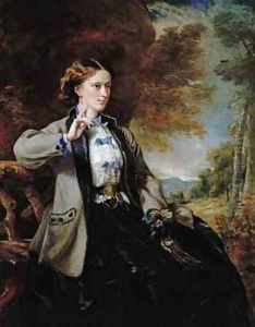 Portrait of the Hon Mrs Meynell Ingram by Sir Francis Grant
