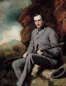 Portrait of Hugo Francis Meynell Ingram by Sir Francis Grant