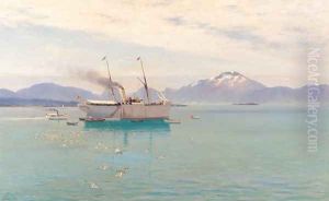 Summer Morning at Molde by Johannes Grimelund