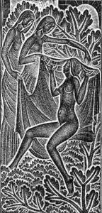 I am Black but Comely by Eric Gill