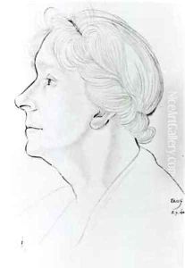 Mary Ethel Gill by Eric Gill