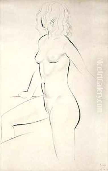 Standing Female Nude - view 1