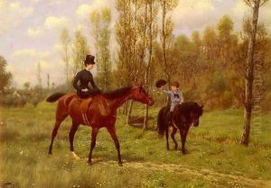 The Morning Ride by Jean Richard Goubie