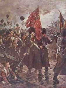 The Guards at Inkerman by Robert Gibb