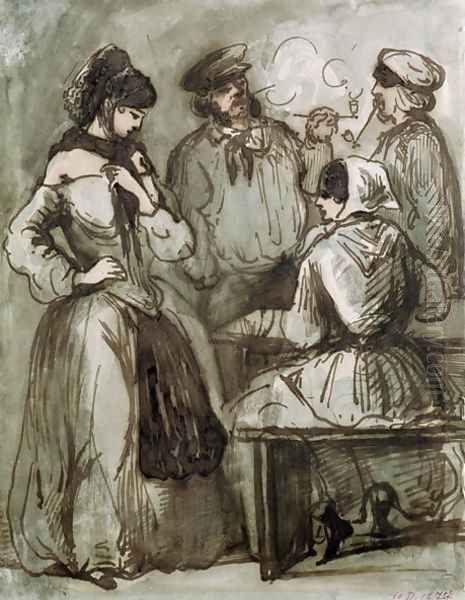 Grisettes and Workers - view 1