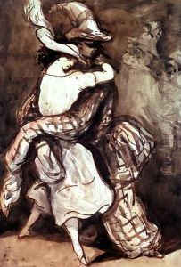 The Dancers by Constantin Guys