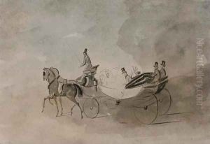La promenade by Constantin Guys