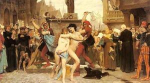 Le Supplice des Adulteres by Jules Arsene Gardier