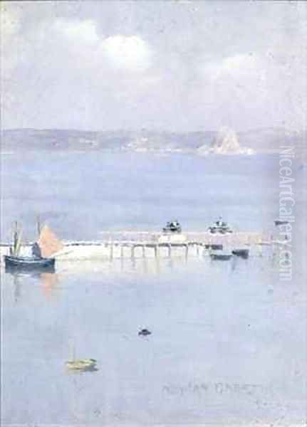 A View of Mounts Bay with the North Pier - view 1