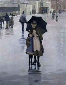 The Rain it Raineth Every Day by Norman Garstin
