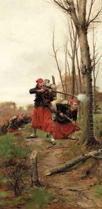 Charging Zouaves