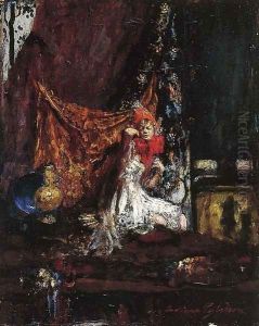 Pierrette in the Studio, Frivolitas by Indiana Gyberson