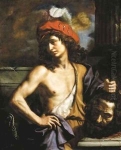 David with the head of Goliath by Benedetto Gennari