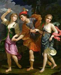 Theseus with Ariadne and Phaedra by Benedetto Gennari