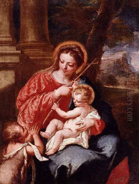 Madonna And Child With Saint John The Baptist - view 1