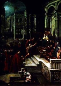 Fisherman giving the Ring to the Doge of Venice by Giovanni Antonio Guardi
