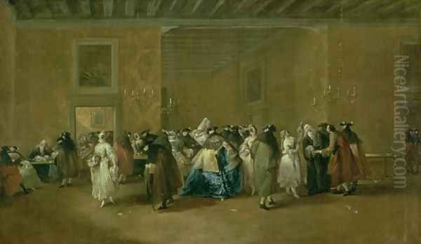 The Sala Grande of the Ridotto Palazzo Dandolo San Moise - view 1