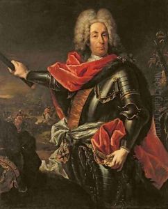 General Count Johann Matthias von der Schulenburg by Giovanni Antonio Guardi