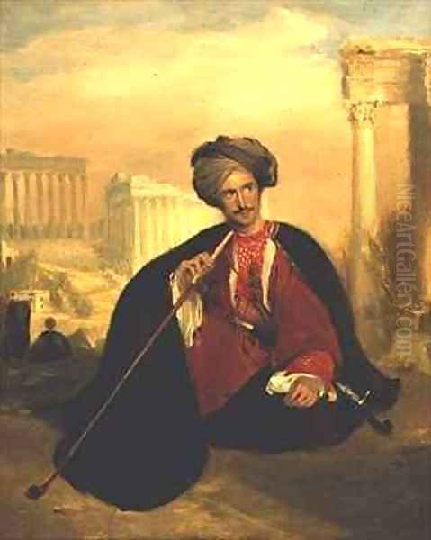 Portrait of George Cumming in a Turkish Costume - view 1