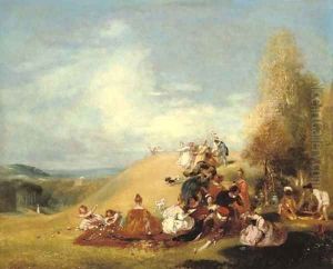 A fete-champetre by Andrew Geddes