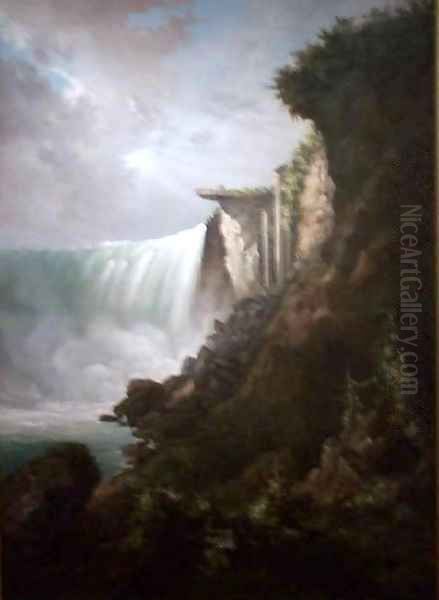 The Niagara River at the Cataract - view 1