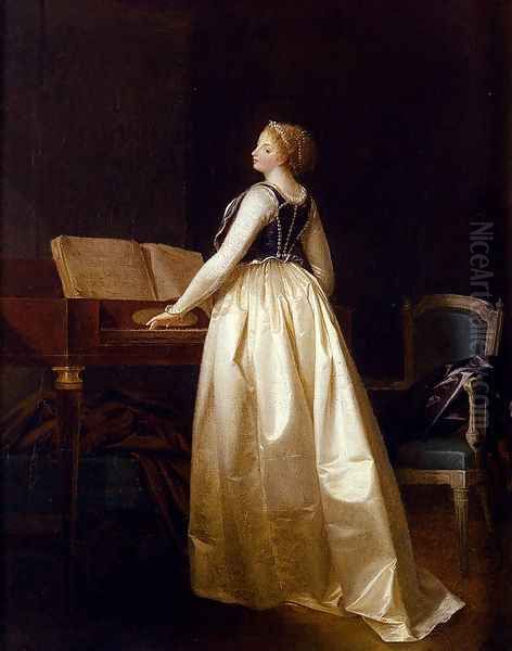 A Lady Playing The Virginals - view 1