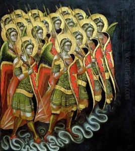 The Celestial Army by Ridolfo di Arpo Guariento